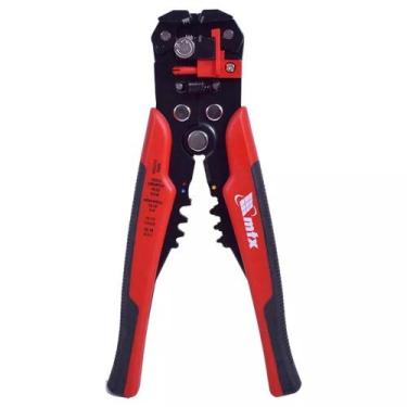 Imagem de Alicate Crimpador e Desencapador de Fios com Cabo Emborrachado - MTX
