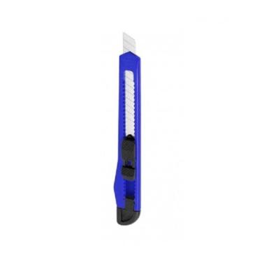 Imagem de Estilete Plástico Estreito 9mm Gatte, AZUL