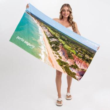 Imagem de Toalha de Praia - Praia Porto Seguro Bahia - Texmil