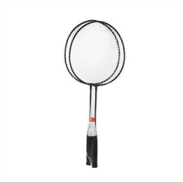 Imagem de Par de Raquetes Badminton com Peteca viajem praia esporte - ViMultShop