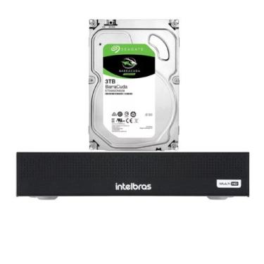 Imagem de DVR INTELBRAS MHDX 3004-C 04 canais C/HD 3TB