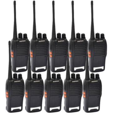 Imagem de 5 Pares Radio Comunicador Walk Talk Talkabout Profissional 777 - Baofe