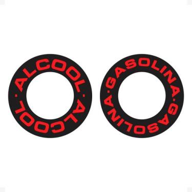 Imagem de Adesivo Bocal Portinhola Álcool/gasolina Gol Fusca Genérico - SPORTINO