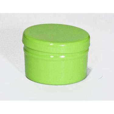 Imagem de Kit com 15 lata para bem casado em aluminio colorido - aluminios e cia