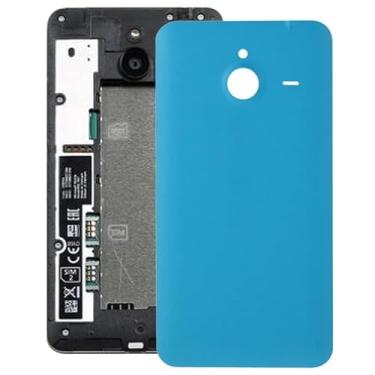 Imagem de Capa traseira do telefone Tampa de alojamento traseiro de plástico de superfície fosca para for Microsoft Lumia 640xl Reparação telefónica