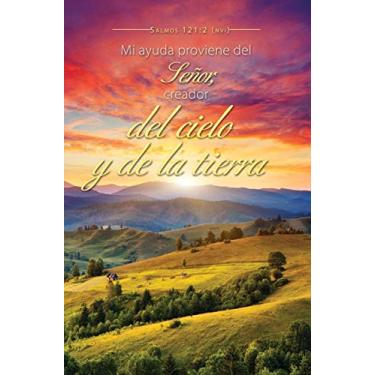 Imagem de espanhol – Boletim de adoração geral – My ayuda proviene del Señor (My Help Comes from the Lord) – Escrita NVI – (Pacote com 100)