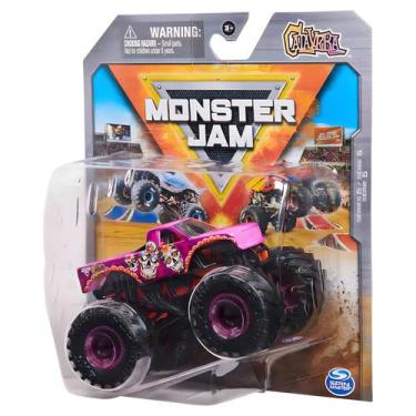 Imagem de Carrinho Monster Jam 1:64 Wheelie Bar Monster Truck - Sunny, Calavera 