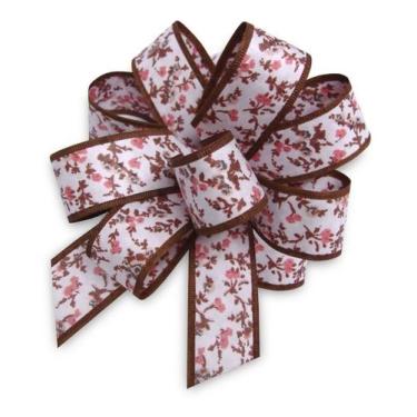 Imagem de Laço Prático Mágico Floral Em Rolo. Rende 15 Laços (3 Rolos) - Fitas R