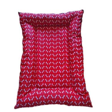 Imagem de Cama Pet Colchonete Caminha Para Cachorro e Gato Lavável com Zíper Méd