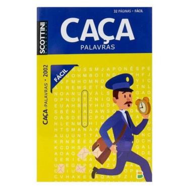 Imagem de Scottini Caça-Palavras (32P) N.2002 (Fácil)