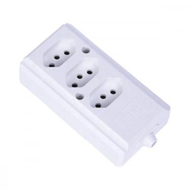 Imagem de Tomada Barra Intern.B Tripla 2P+T20A Branco - INTERNEED