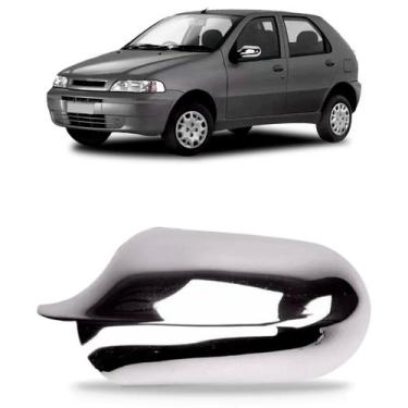 Imagem de Capa Retrovisor Palio 2001 2002 2003 2004 2005 Cromada - FLASH, Direit