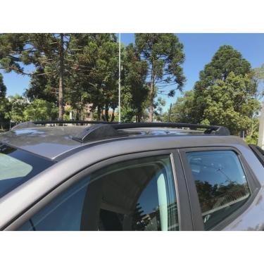 Imagem de Longarina de teto fiat toro preto bagageiro rack
