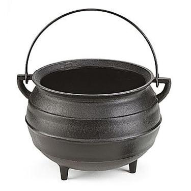 Imagem de Panela De Ferro Calderão De Bruxa Tripé 1,6 Lts Sem Tampa