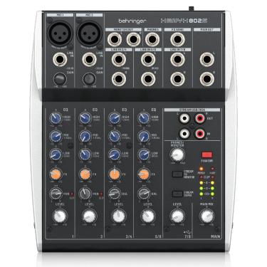 Imagem de Mesa de Som 8 Entradas Streaming USB xenyx 802S - Behringer