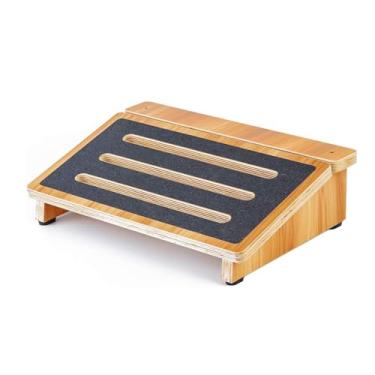 Imagem de StrongTek Suporte ergonômico para descanso para os pés, sob a mesa, banquinho antiderrapante, 10 cm de altura, melhora a postura, reduz a fadiga e a dor, capacidade de 136 kg, ideal para escritório e