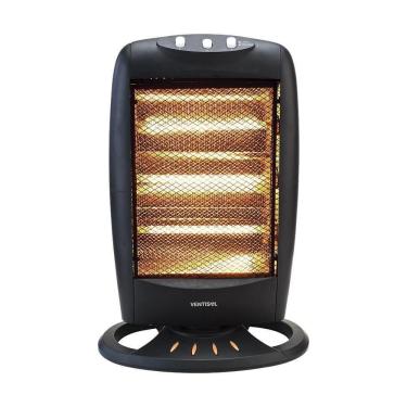 Imagem de Aquecedor Ventisol Halogeno 1200w, Preto, 110V - Ah-01