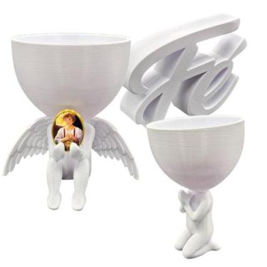 Imagem de Relicario Decoração Casa São Tarcisio Anjo Guarda Oração - Point da Fe