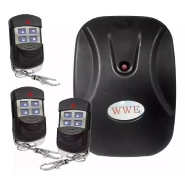 Imagem de Kit Central Automação para Porta de Enrolar, 3 Controles Remotos, Receptor sem Fio