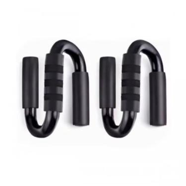 Imagem de Barra de Flexão Portátil para Exercícios, Apoio para Peito e Braço, Suporte Fixo de Chão, Cor Aleatória