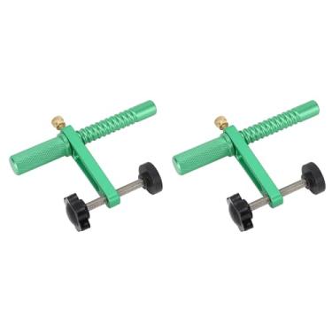Imagem de 2 PCS Braçadeiras para Cães de Bancada, 20 Mm/0,79 Polegadas Seguram Braçadeiras Rápidas para Furos de Cachorro para Marcenaria, Braçadeiras Rápidas de Bancada de Liga de