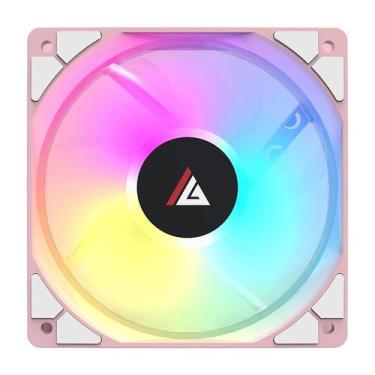 Imagem de Ventoinha Acegeek RW12, Rainbow, 120mm, Rosa, AG-RW12-PK