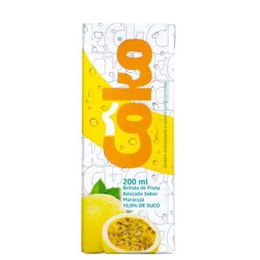 Imagem de Água De Coco Coko - Maracujá 200Ml - 27 Unidades