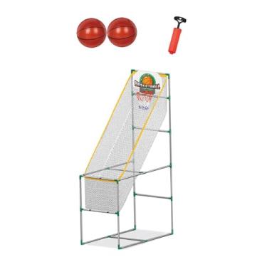 Imagem de Dynwave Crianças de jogo de basquete de arcade de arcade, com 2 Bola, 1.53m