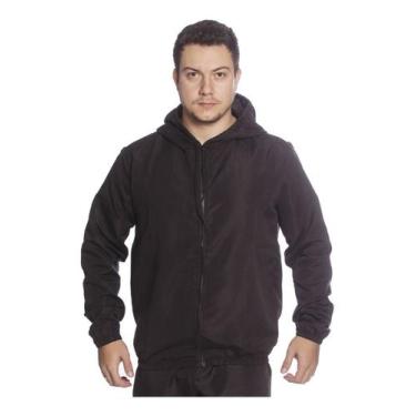 Imagem de Corta Vento Masculino Jaqueta Masculina Blusa Lisa Frio - Usup, Preto,