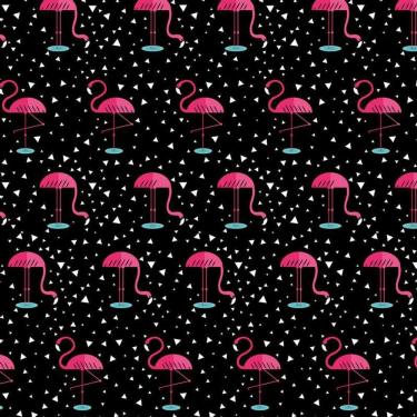 Imagem de Papel De Parede Flamingo Autocolante Decorativo Sala Quarto