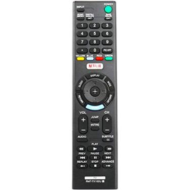 Imagem de Novo controle remoto RMT-TX102U RMTTX102U adequado para Sony Bravia TV KDL-40W600D KDL-40W650D KDL-40W655D KDL-40W657D KDL-40W659D KDL-48R510C KDL-48R530C KDL-48R550C KDL-48W600C 0D KDL-48 W650D KDL