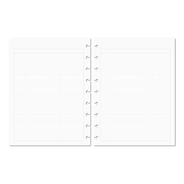 Imagem de Discagenda Refis de inserção Planner Discbound 60 folhas 120gsm 36 kg 14,7 x 21 cm (Finanças, HP Classic)