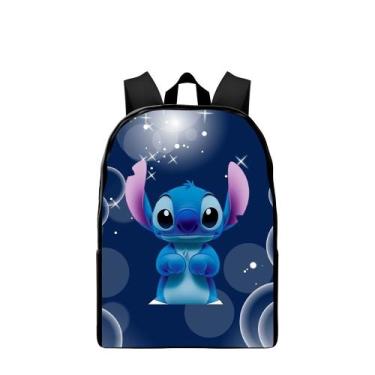 Imagem de Mochila Stitch Pré Escola Creche Infantil Estampada Oferta - Stampnew