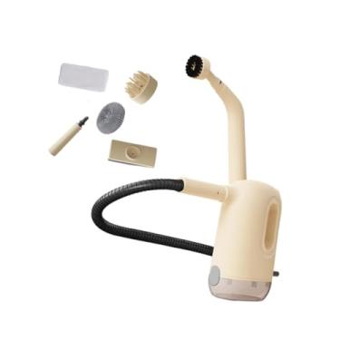 Imagem de IEUDNS Limpador a vapor portátil, resistente a altas temperaturas, tanque de água de grande capacidade, máquina de limpeza multiuso para dormitórios