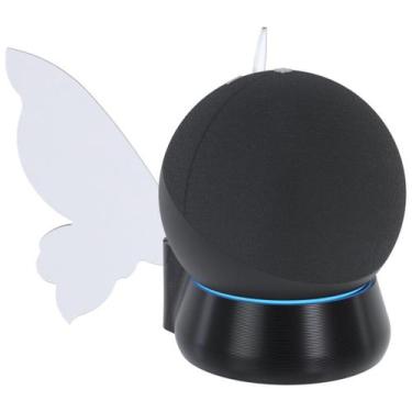 Imagem de Suporte Base De Mesa Com Asas Compatível com Alexa Echo Dot 4 e 5 - AR