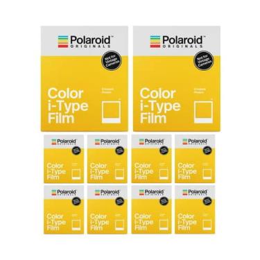 Imagem de Polaroid Originals Filme instantâneo colorido padrão para câmeras tipo I (80 exposições) (4XX10)