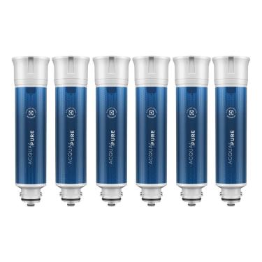 Imagem de Kit 6 Filtros/refis De água Acqua Pure Original Para Purificador Electrolux Pc01b, Pc01x, Pe15b, Pe15x E Pe15p