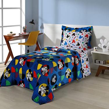 Imagem de MANTA SOLTEIRO FLANNEL MICKEY POP