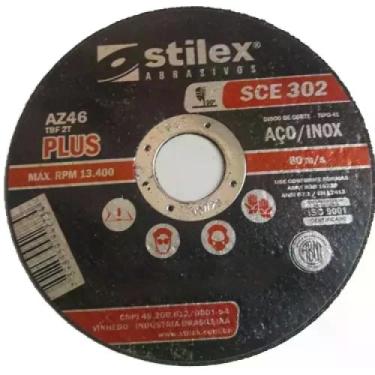 Imagem de Disco de Corte 4.1/2X1/16"X7/8" (1,6Mm) - STILEX