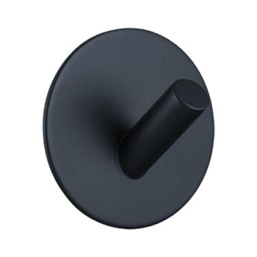 Imagem de Porta de chuveiro de banheiro com gancho único e duplo sobre porta de vidro, porta-toalhas de aço inoxidável sem perfuração, 11, G