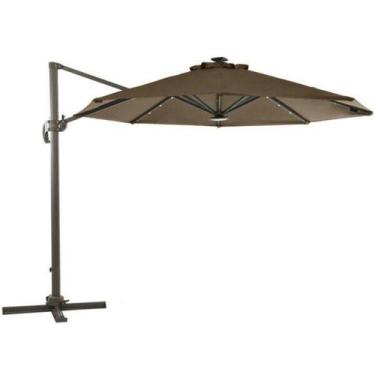 Imagem de Ombrelone Redondo Acionamento a Manivela 275cmx365cm Cancun - Rivatti