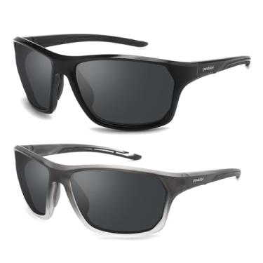 Imagem de Kit 2 Óculos Esportivo Polarizado Beach Tennis Bike Corrida