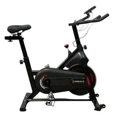 Imagem de Bicicleta Ergométrica Spinning Silenciosa com Roda de Inércia 10Kg, Ajuste de Intensidade e Monitor Digital – Bike de Exercício Profissional, Ideal para Exercícios em Casa - Cardio Fitness e Emagrecimento