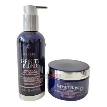 Imagem de Kit Matizador Infinity Blond Shampoo Máscara Reduct Blond - Tyrrel