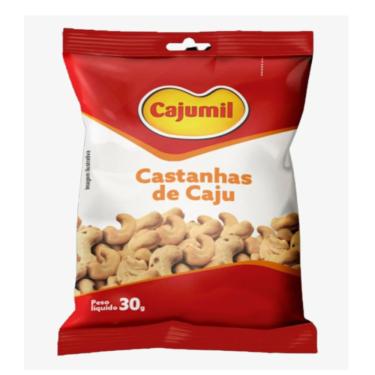 Imagem de Castanhas De Caju Cajumil 30g