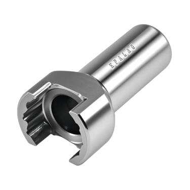 Imagem de KPALAG Adaptador de canal de suporte de aço inoxidável de 3/10.2 cm, ferramenta de chave de soquete de broca de porcas e parafusos para cabeça de parafuso de 19 mm compatível com canais e suportes de