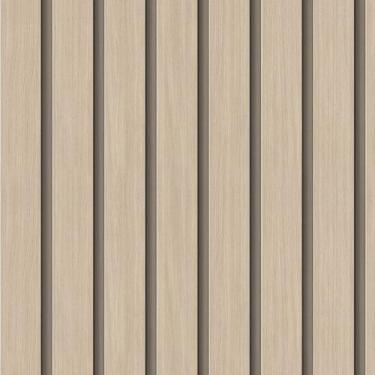 Imagem de Papel De Parede Madeira Adesivo Ripado 10 Metros Lavável 3d Autocolant