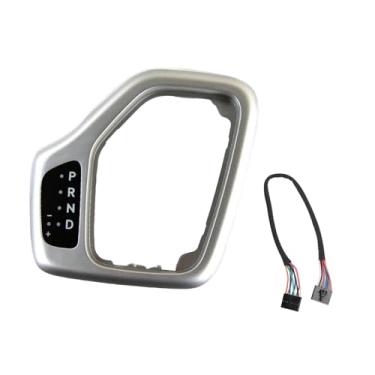 Imagem de MotiveTech Moldura de câmbio de transmissão com acessório de 5yd27LS5AA Premium Direct Replacements, Prata