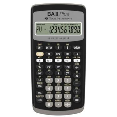 Imagem de Texas Instruments BA II Plus Professional Advanced Financial Calculator