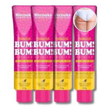 Imagem de Kit com 4 Firmador de Bumbum Estrias,Eelulites,Flacidez e Gordura Rhen